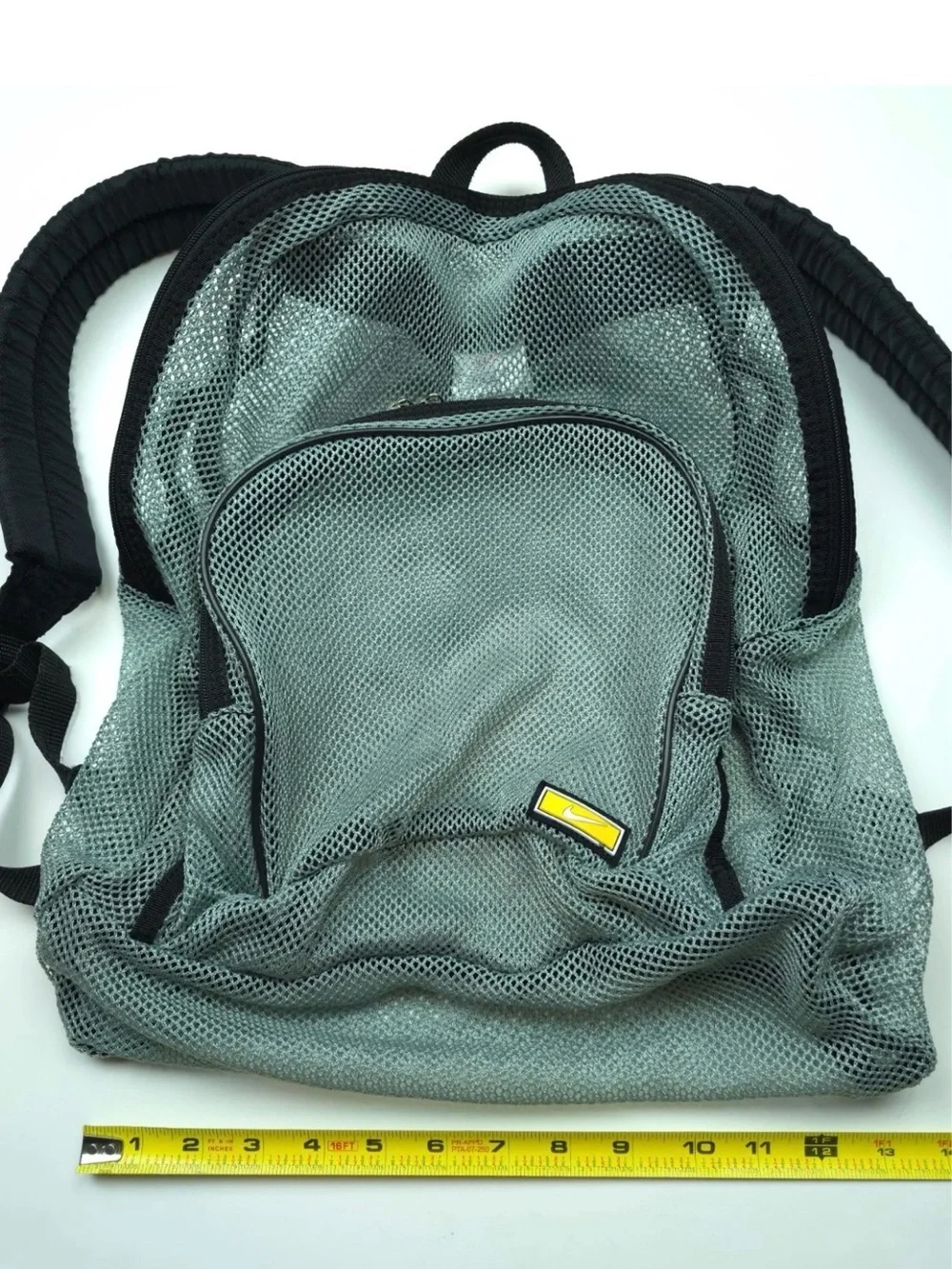 Vintage Y2K Nike Grey Mesh Backpack